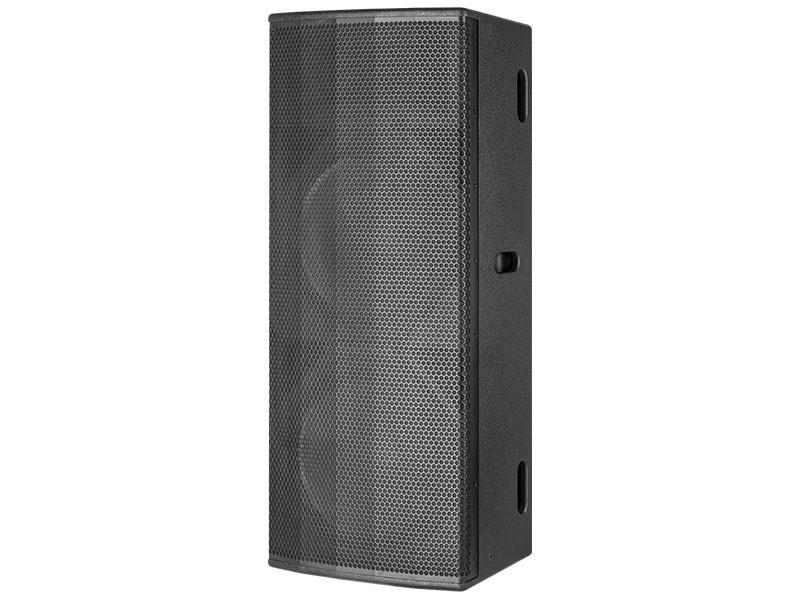 雙15寸三單元兩分頻全頻專業音箱（帶輪）